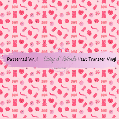 Patterned Printed Vinyl and Heat Transfer (HTV) Sheets - Barbie Collection -  PV100183