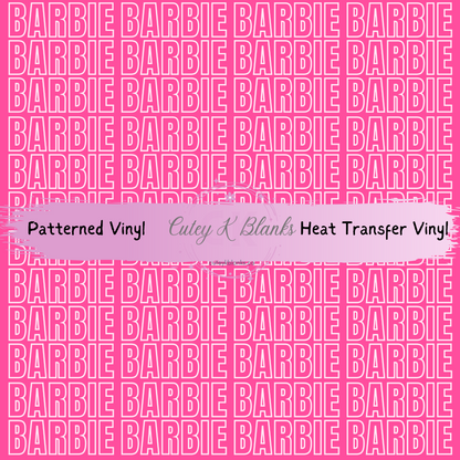 Patterned Printed Vinyl and Heat Transfer (HTV) Sheets - Pink Collection -  PV100193