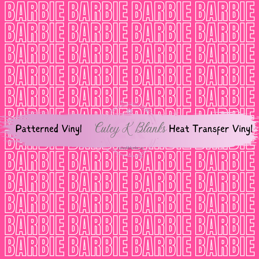 Patterned Printed Vinyl and Heat Transfer (HTV) Sheets - Pink Collection -  PV100193
