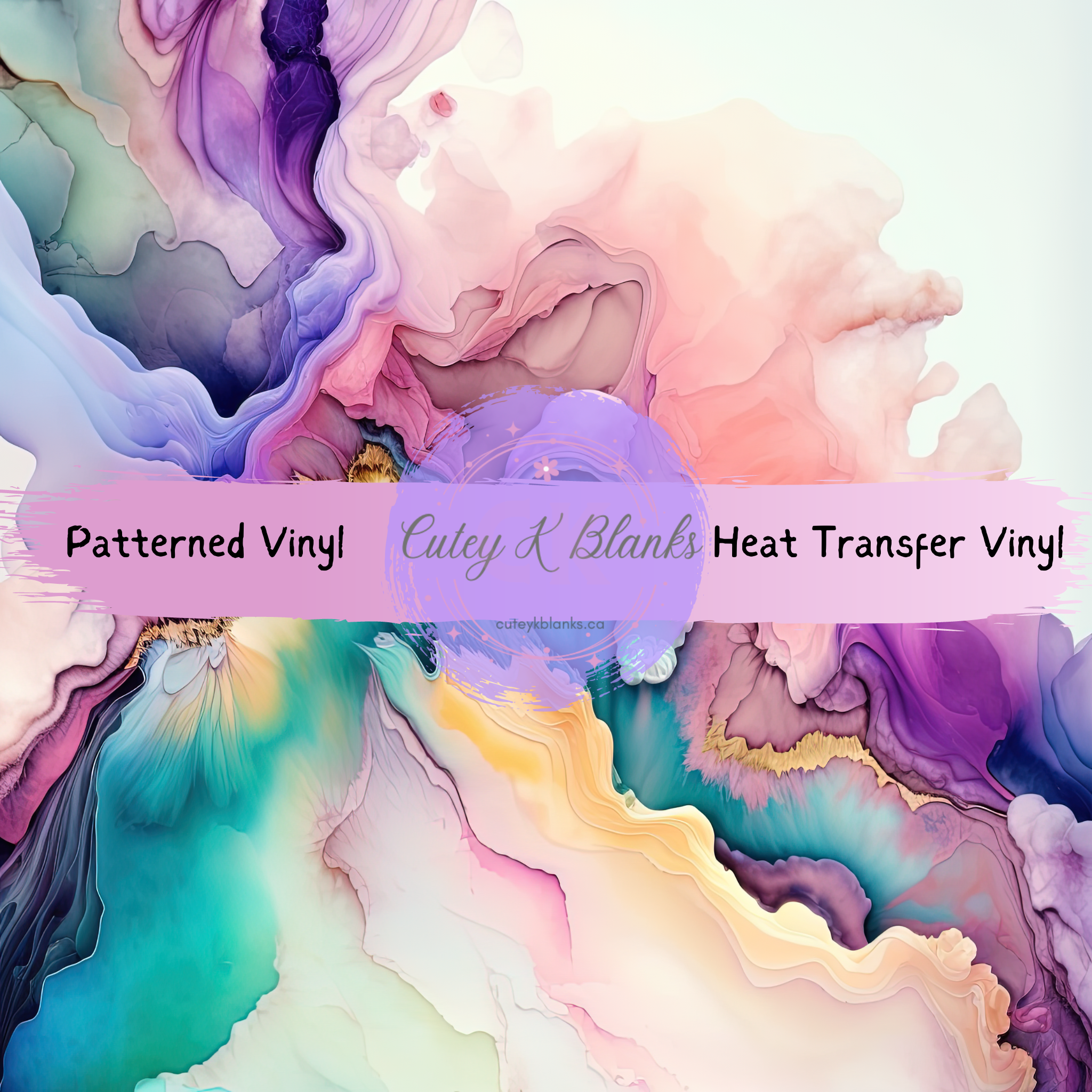 Patterned Heat Transfer Patterned Printed Vinyl and Heat Transfer (HTV) Sheets - Alcohol Ink P ...