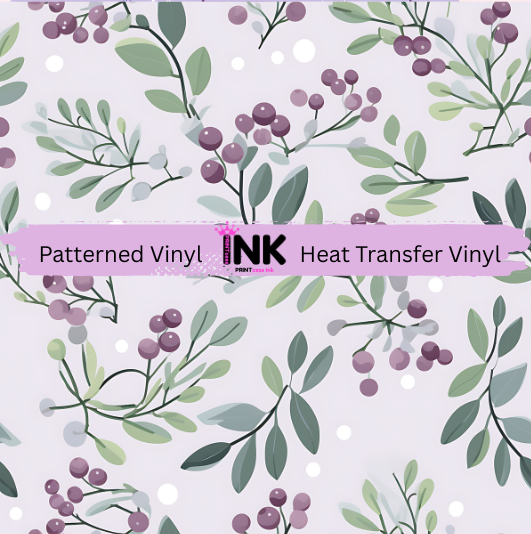 Patterned Heat Transfer Patterned Printed Vinyl and Heat Transfer (HTV) Sheets - Christmas - P ...