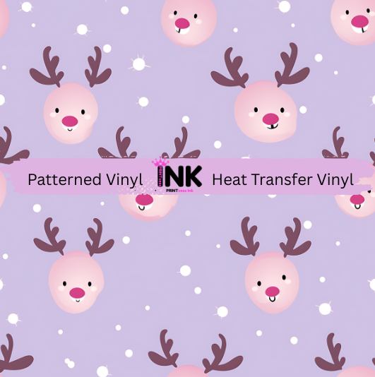 Patterned Printed Vinyl and Heat Transfer (HTV) Sheets - Christmas -  PV100339