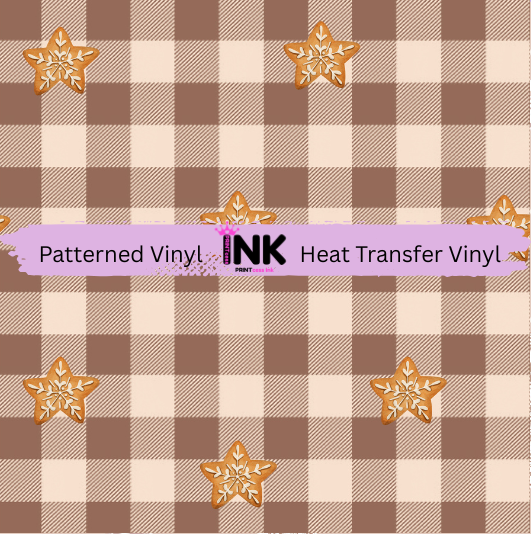 Patterned Printed Vinyl and Heat Transfer (HTV) Sheets - Christmas -  PV100365