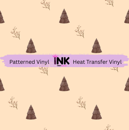 Patterned Printed Vinyl and Heat Transfer (HTV) Sheets - Christmas -  PV100332