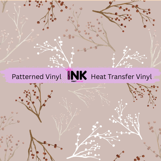 Patterned Heat Transfer Patterned Printed Vinyl and Heat Transfer (HTV) Sheets - Christmas - P ...