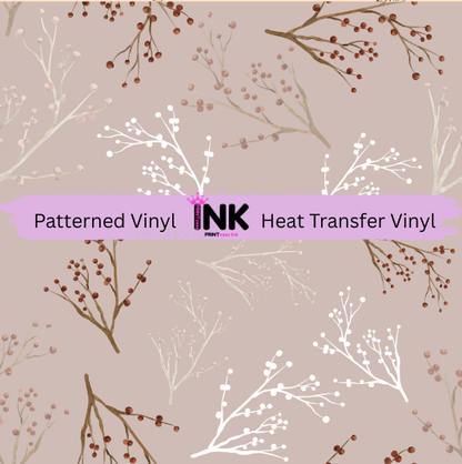 Patterned Printed Vinyl and Heat Transfer (HTV) Sheets - Christmas -  PV100341