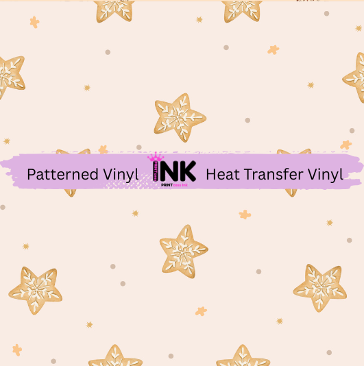 Patterned Printed Vinyl and Heat Transfer (HTV) Sheets - Christmas -  PV100331