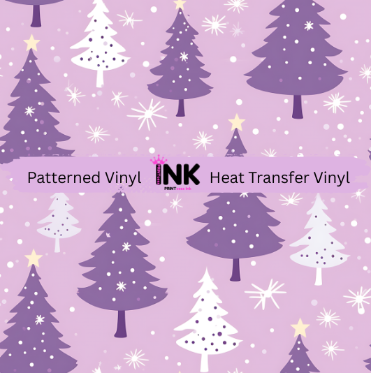 Patterned Printed Vinyl and Heat Transfer (HTV) Sheets - Christmas -  PV100352