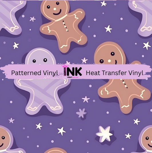 Patterned Printed Vinyl and Heat Transfer (HTV) Sheets - Christmas -  PV100351