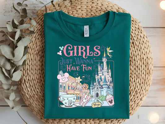 Disney Girls DTF101589 DTF T-Shirt Transfer | Ready to Press | DIY Heat Transfer for Clothing, Hoodies, Sweatshirt