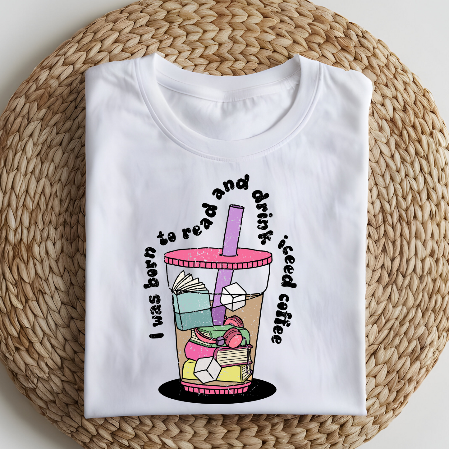 DTF T-Shirt Transfer | Ready to Press | DIY Heat Transfer for Clothing, Hoodies, Sweatshirt | Books DTF100781