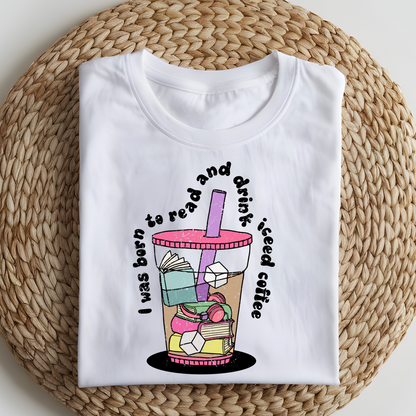 DTF T-Shirt Transfer | Ready to Press | DIY Heat Transfer for Clothing, Hoodies, Sweatshirt | Books DTF100781