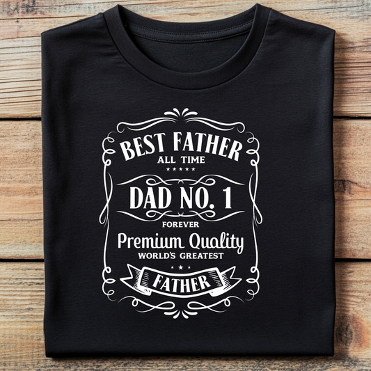 DTF T-Shirt Transfer | Ready to Press | DIY Heat Transfer for Clothing, Hoodies, Sweatshirt | Dad -  DTF100773