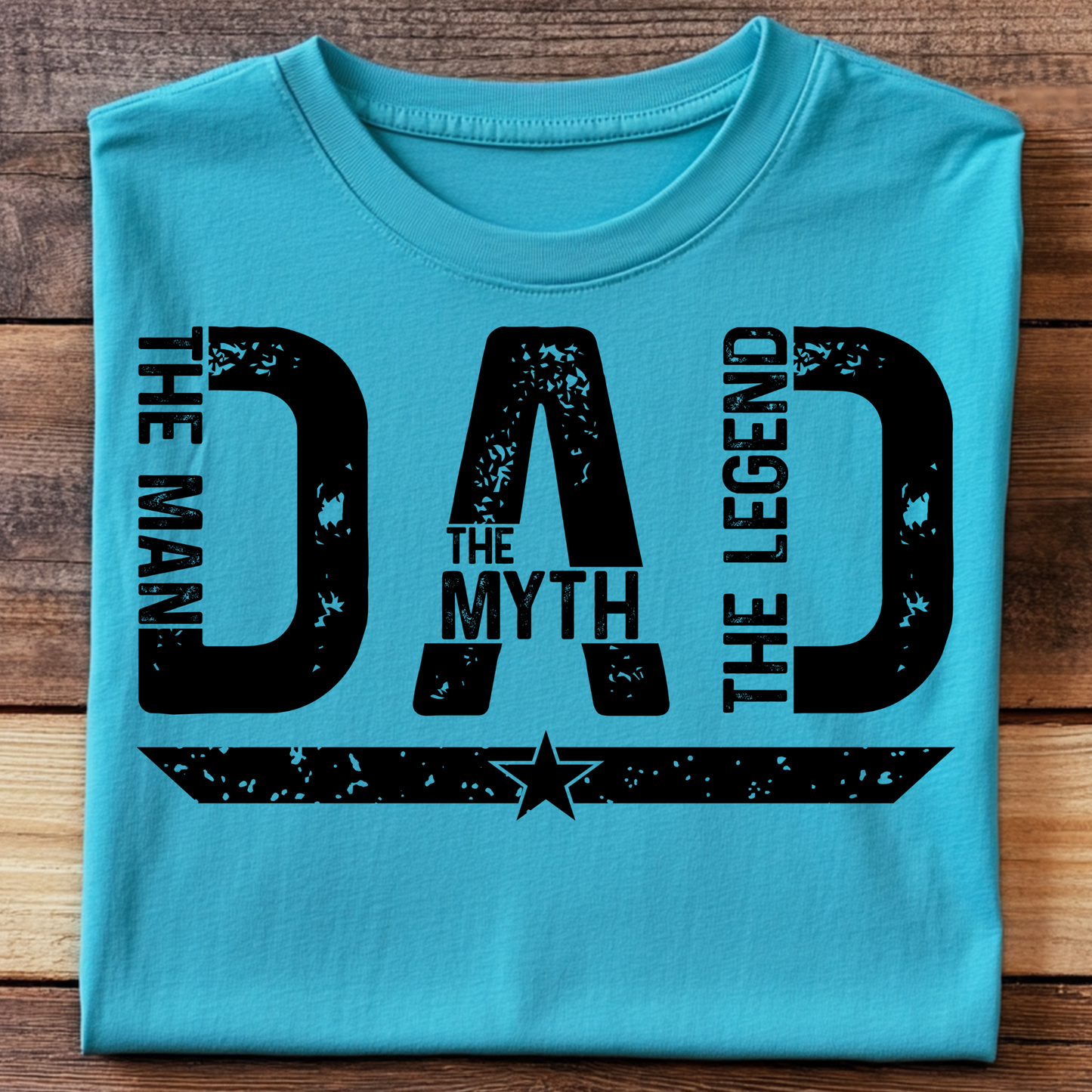 DTF T-Shirt Transfer | Ready to Press | DIY Heat Transfer for Clothing, Hoodies, Sweatshirt | Dad -  DTF100766