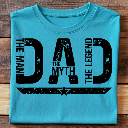 DTF T-Shirt Transfer | Ready to Press | DIY Heat Transfer for Clothing, Hoodies, Sweatshirt | Dad -  DTF100766