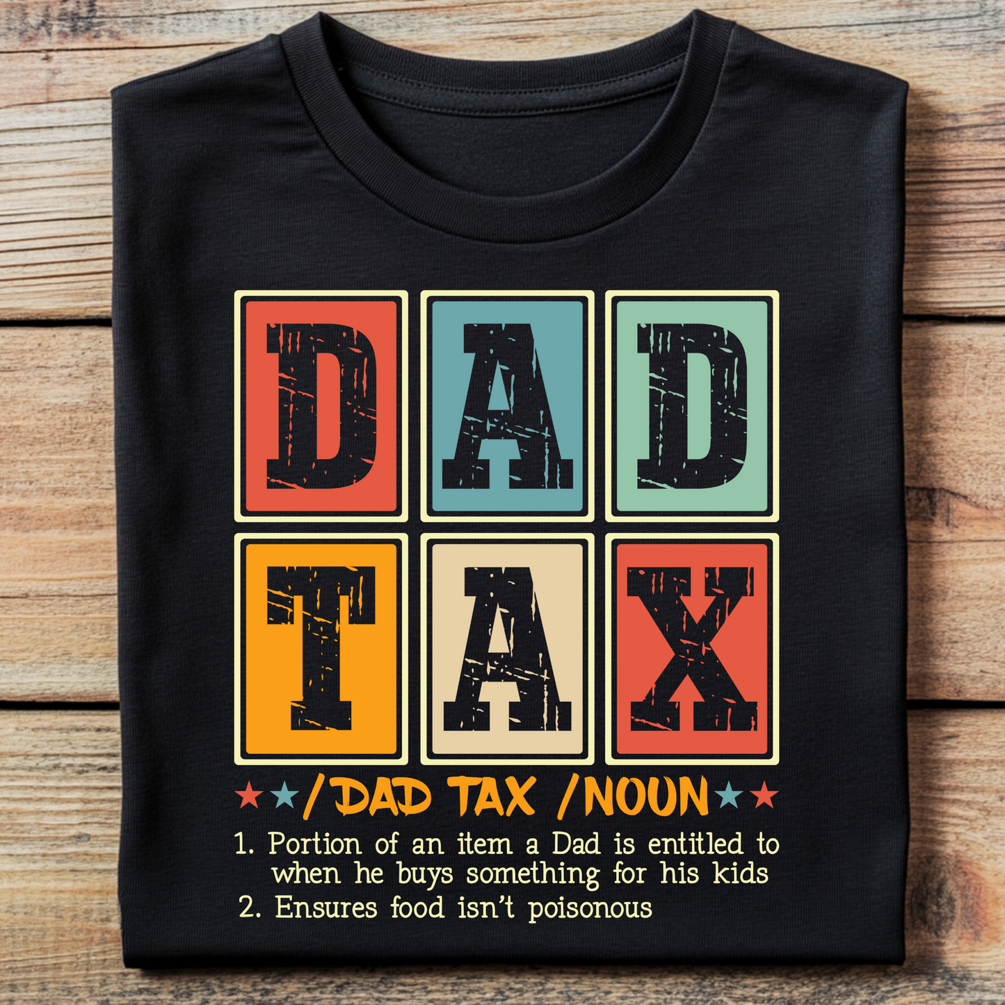 DTF T-Shirt Transfer | Ready to Press | DIY Heat Transfer for Clothing, Hoodies, Sweatshirt | Dad -  DTF100767