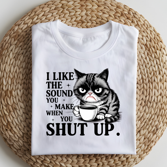 DTF T-Shirt Transfer | Ready to Press | DIY Heat Transfer for Clothing, Hoodies, Sweatshirt | Sound you make DTF100819