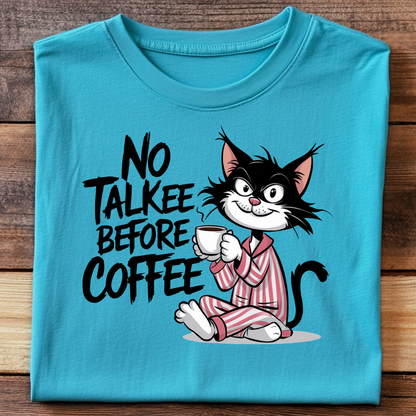 DTF T-Shirt Transfer | Ready to Press | DIY Heat Transfer for Clothing, Hoodies, Sweatshirt | No Talkee DTF100817