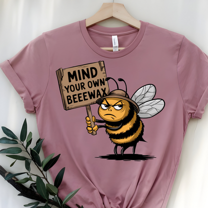 DTF T-Shirt Transfer | Ready to Press | DIY Heat Transfer for Clothing, Hoodies, Sweatshirt | Mind your beewax DTF100816