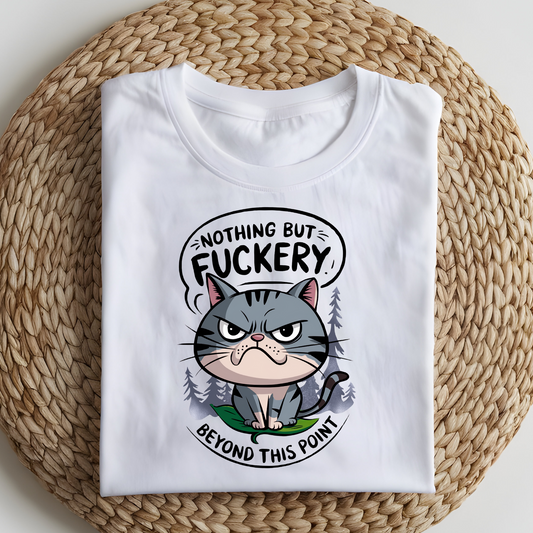 DTF T-Shirt Transfer | Ready to Press | DIY Heat Transfer for Clothing, Hoodies, Sweatshirt | Nothing But DTF100808