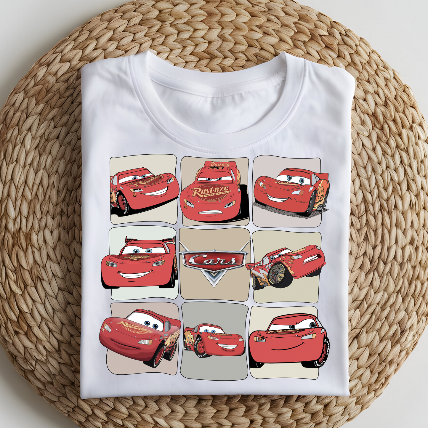 DTF T-Shirt Transfer | Ready to Press | DIY Heat Transfer for Clothing, Hoodies, Sweatshirt | Cars  DTF100791