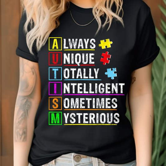 DTF Shirt Transfer - Ready to Press - Autism -  DTF100561