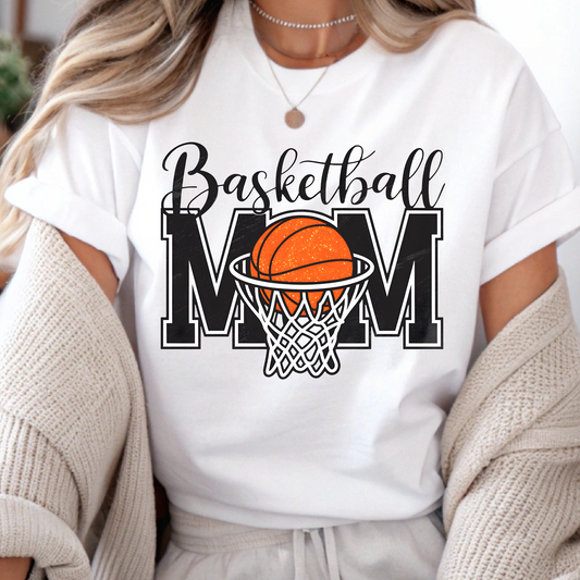 DTF Shirt Transfer - Ready to Press - Basketball Mom -  DTF100712
