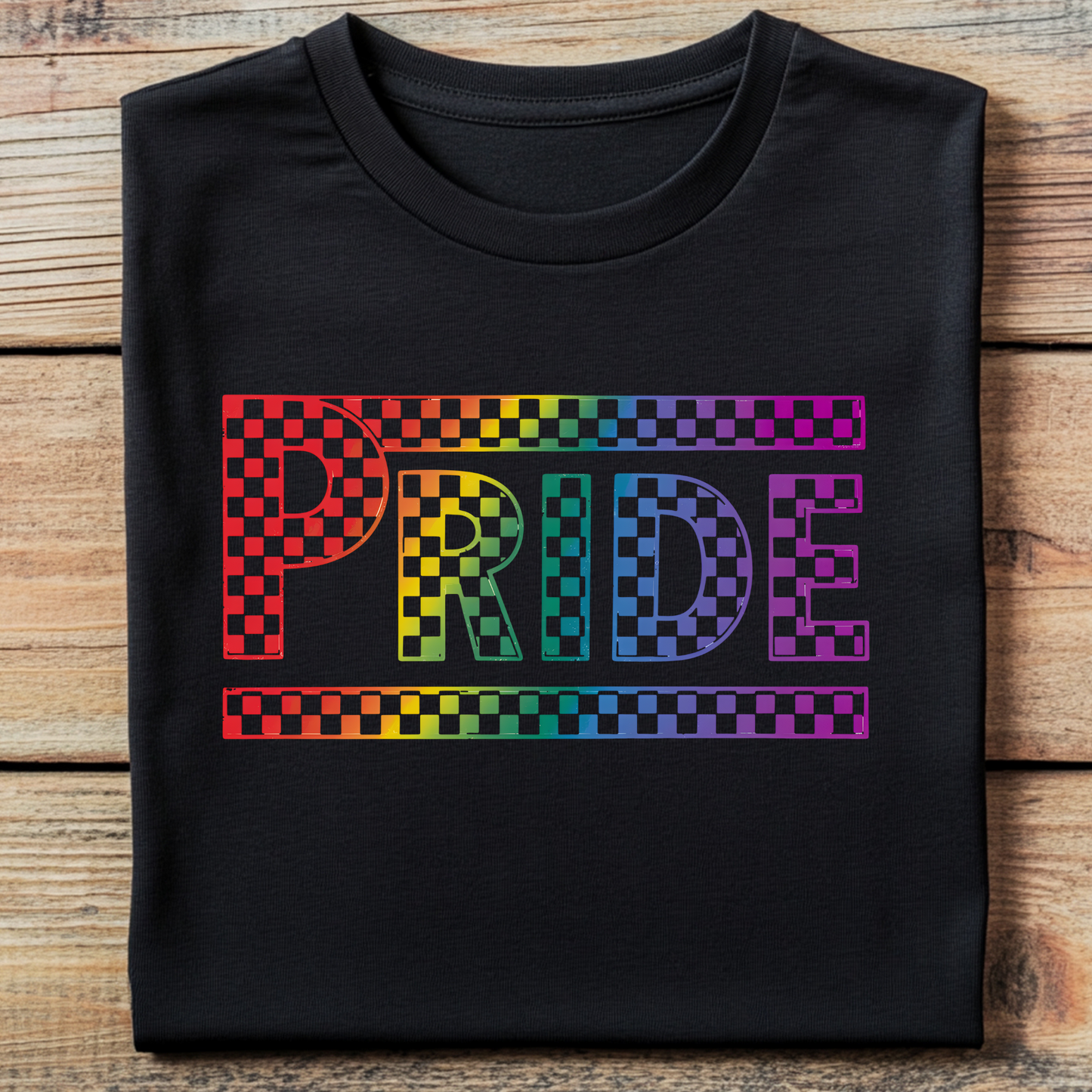 DTF T-Shirt Transfer | Ready to Press | DIY Heat Transfer for Clothing, Hoodies, Sweatshirt | Pride DTF100853