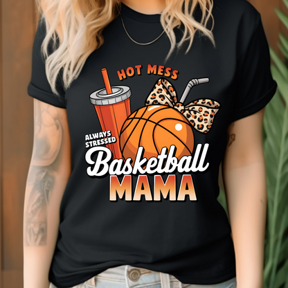 DTF Shirt Transfer - Ready to Press - Basketball Mama -  DTF100715