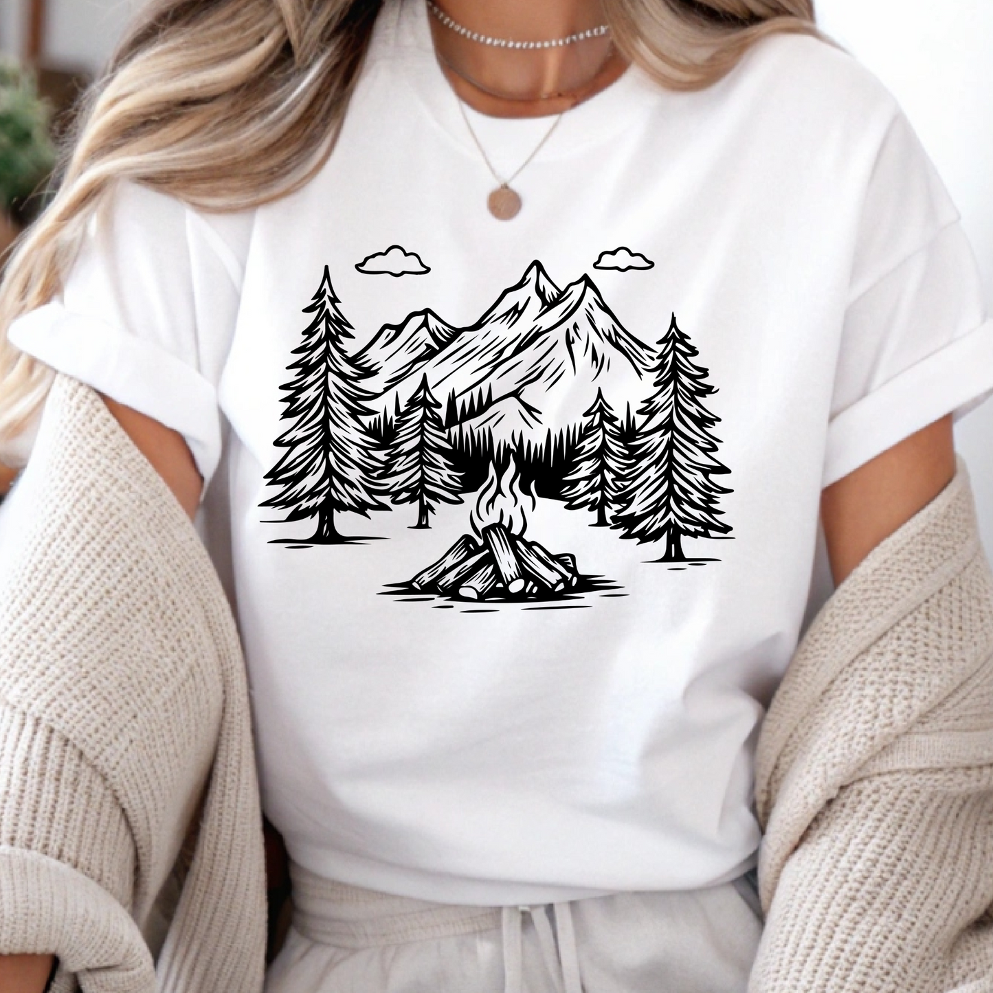 DTF Shirt Transfer - Ready to Press - Trees -  DTF100720