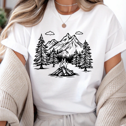 DTF Shirt Transfer - Ready to Press - Trees -  DTF100720