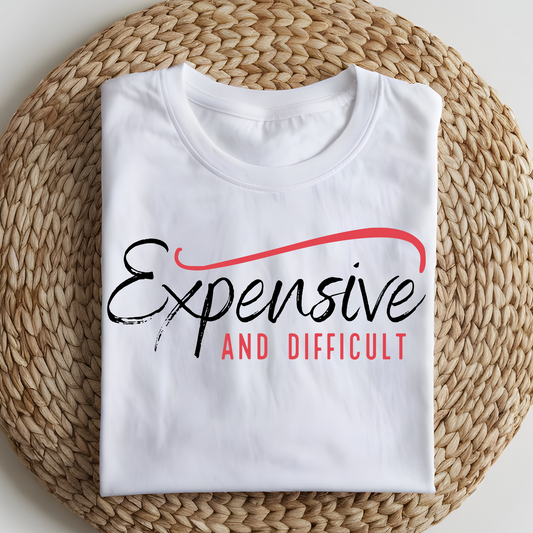 DTF T-Shirt Transfer | Ready to Press | DIY Heat Transfer for Clothing, Hoodies, Sweatshirt | Expensive and Difficult DTF100844