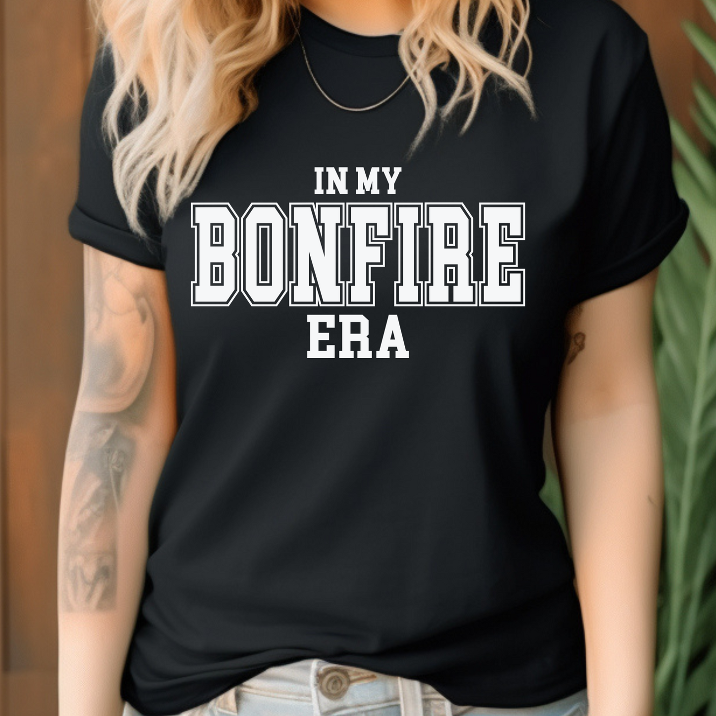 DTF Shirt Transfer - Ready to Press - Bonfire Era -  DTF100723