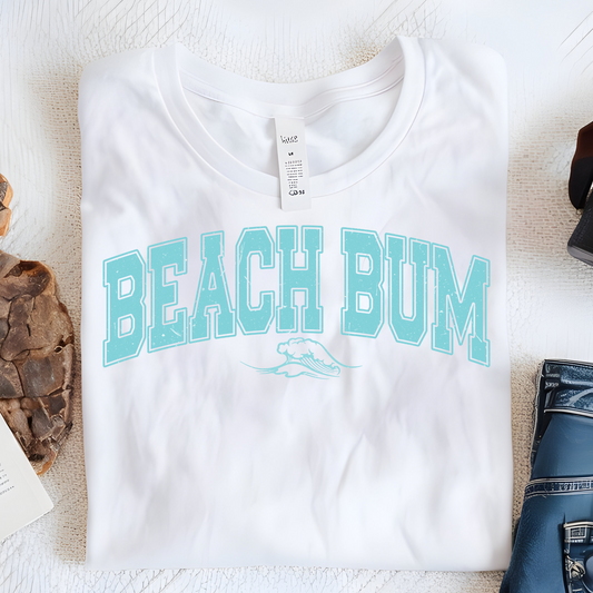 DTF Shirt Transfer - Ready to Press - Beach Bum -  DTF1007256