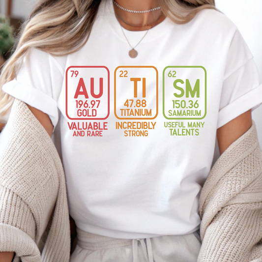 DTF Shirt Transfer - Ready to Press - Autism -  DTF100577