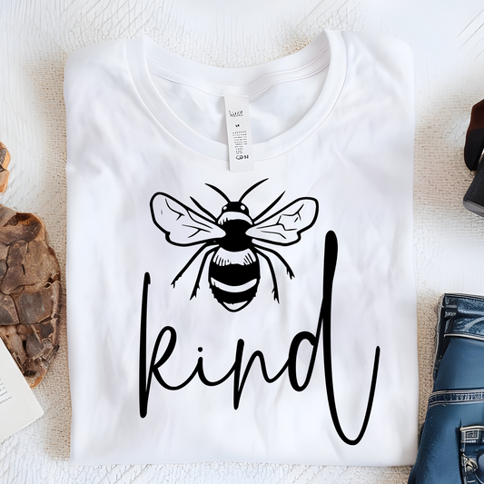 DTF Shirt Transfer - Ready to Press - Bee Kind -  DTF100733