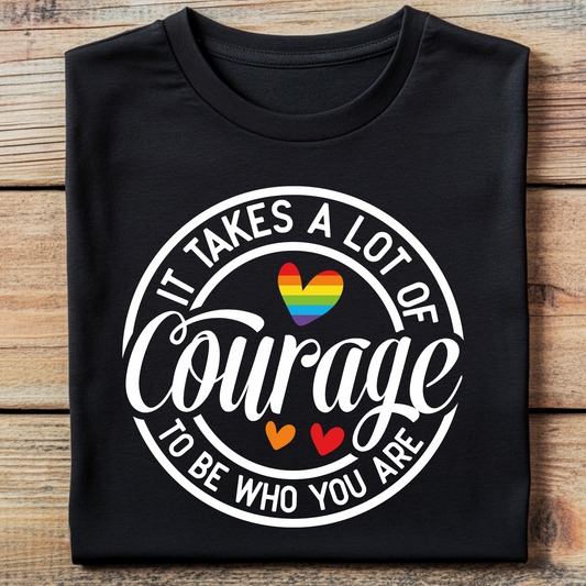 DTF T-Shirt Transfer | Ready to Press | DIY Heat Transfer for Clothing, Hoodies, Sweatshirt | Pride DTF100861