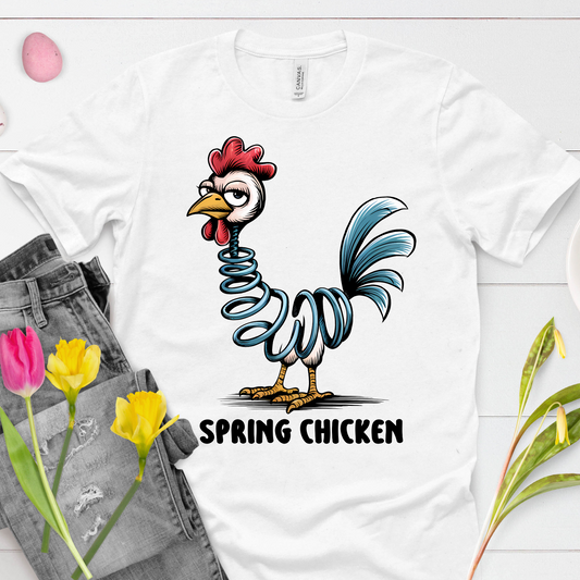 DTF Shirt Transfer - Ready to Press - Spring Chicken -  DTF100554