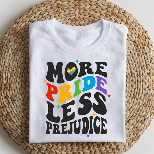 DTF T-Shirt Transfer | Ready to Press | DIY Heat Transfer for Clothing, Hoodies, Sweatshirt | Pride DTF100860