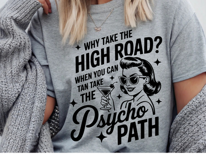 The high road DTF101481 DTF T-Shirt Transfer | Ready to Press | DIY Heat Transfer for Clothing, Hoodies, Sweatshirt