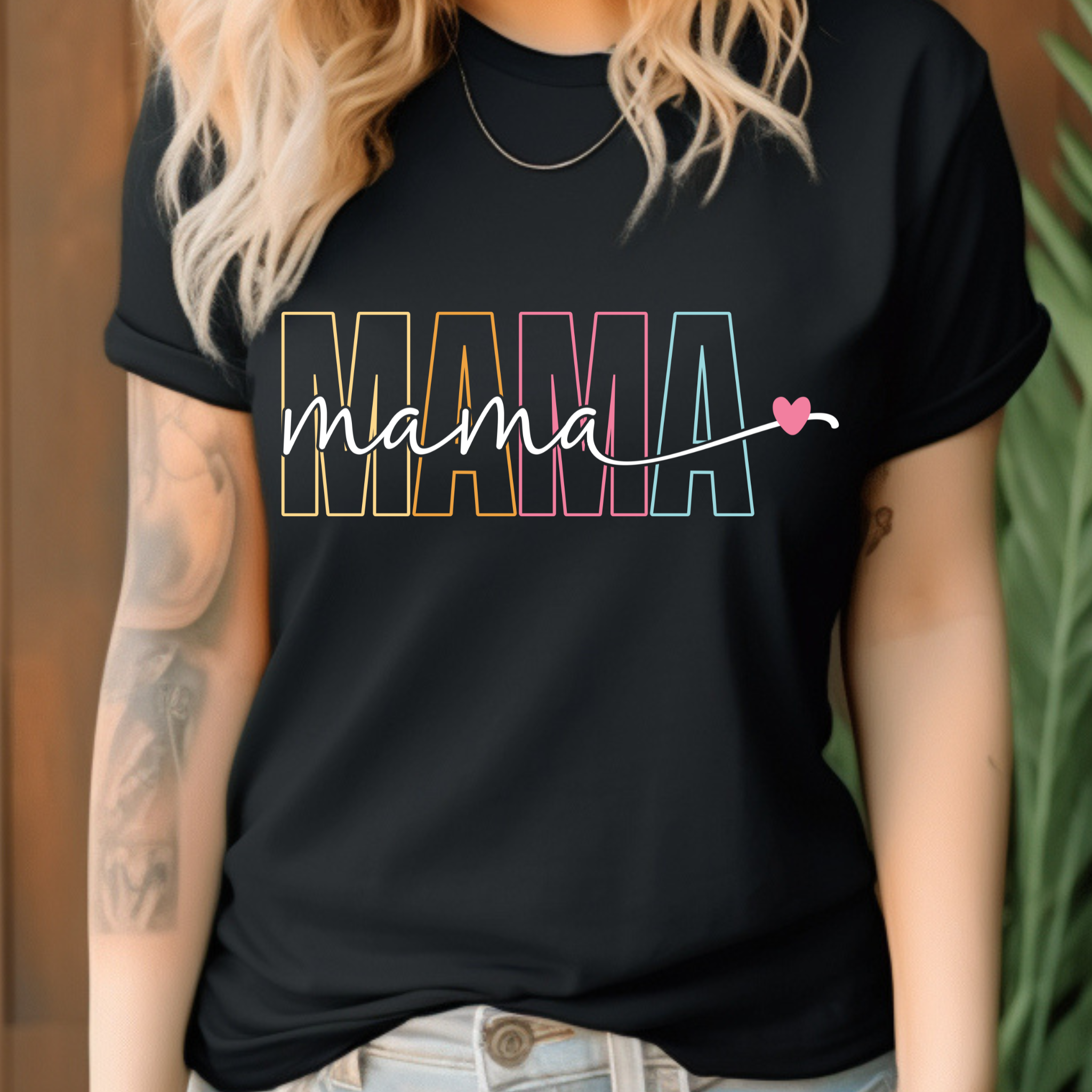 DTF Shirt Transfer - Ready to Press - Mama - DTF100634 – PRINTcess Ink