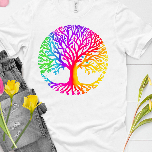 DTF Shirt Transfer - Ready to Press - Tree -  DTF100698