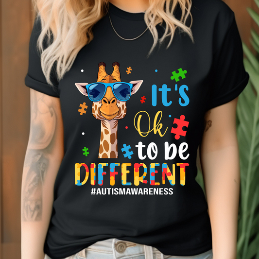 DTF Shirt Transfer - Ready to Press - Ok To Be Different -  DTF100560