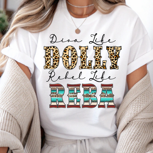 DTF Shirt Transfer - Ready to Press - Like Dolly -  DTF100630