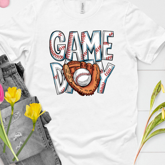 DTF Shirt Transfer - Ready to Press - Baseball -  DTF100692