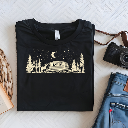 DTF Shirt Transfer - Ready to Press - Camper -  DTF100663