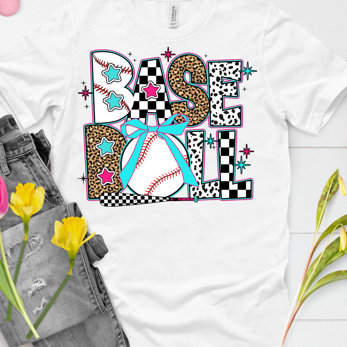 DTF Shirt Transfer - Ready to Press - Baseball -  DTF100687