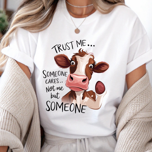 DTF Shirt Transfer - Ready to Press - Someone Cares -  DTF100615