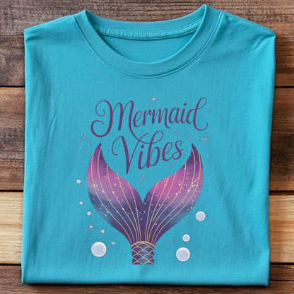 DTF T-Shirt Transfer | Ready to Press | DIY Heat Transfer for Clothing, Hoodies, Sweatshirt | Mermaid DTF100891