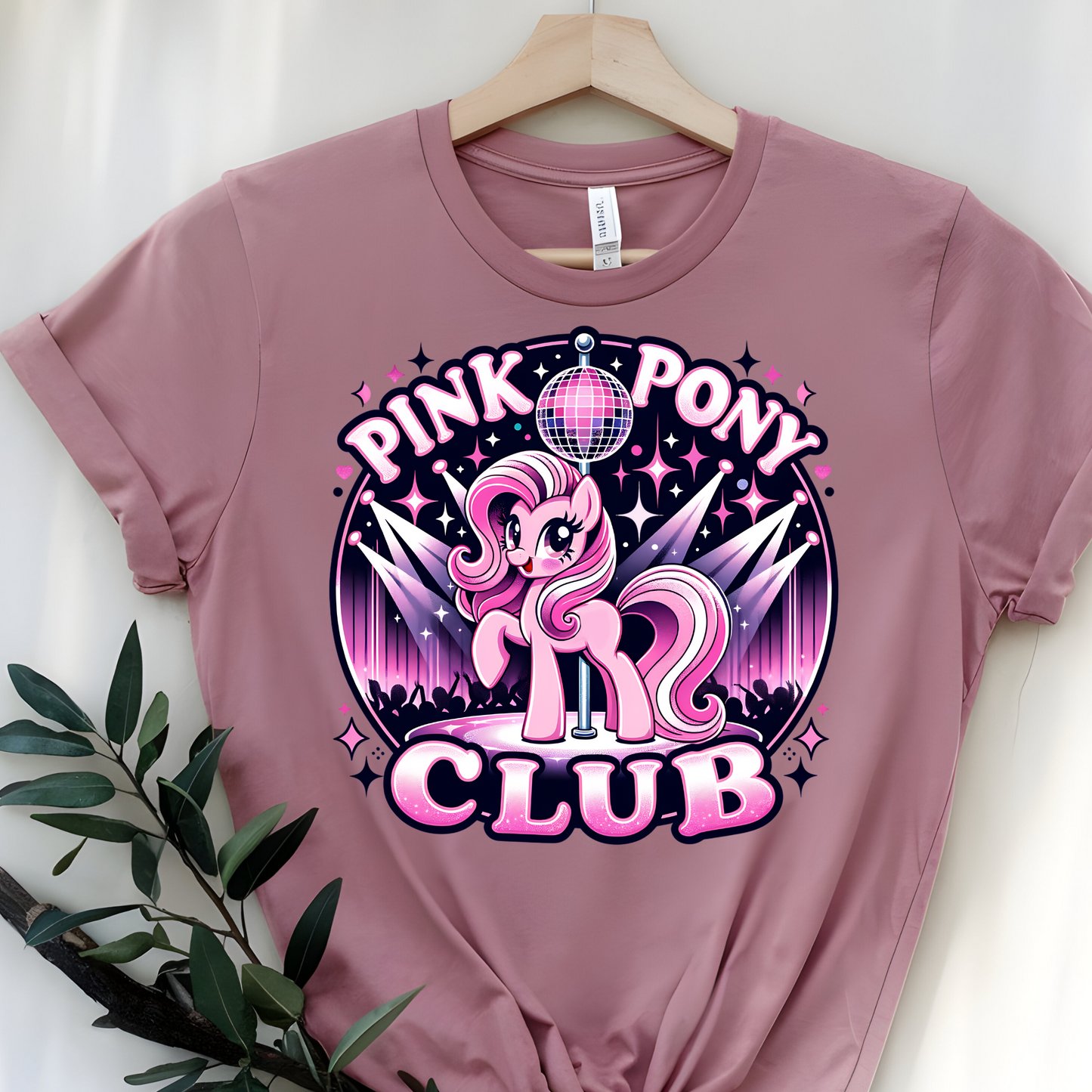 DTF T-Shirt Transfer | Ready to Press | DIY Heat Transfer for Clothing, Hoodies, Sweatshirt | Pink Pony Club  DTF10788